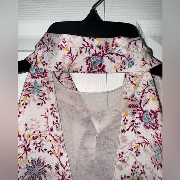 Zara Floral Halter Neck Women’s Top size S EUC - Picture 6 of 12
